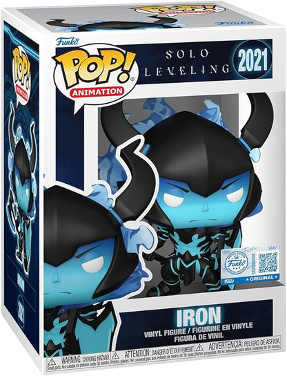 Funko Pop! Animation: Solo Leveling - Iron - 1/6 Odds for Rare Chase Variant - Glow in The Dark - Styles May Vary - Amazon Exclusive - Collectable Vinyl Figure - Gift Idea - Anime Fans nirvanaguru