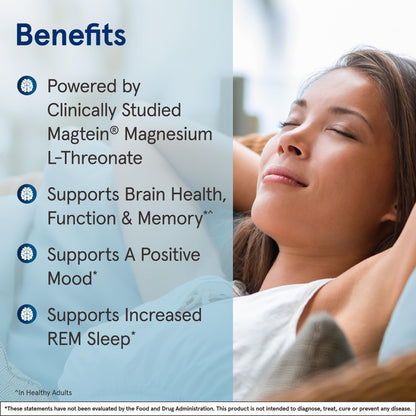 Jarrow Formulas Magnesium L-Threonate, MagMind Magtein Brain Supplements for Memory Support, 90 Veggie Capsules, Up to a 30 Day Supply - Nirvana Guru