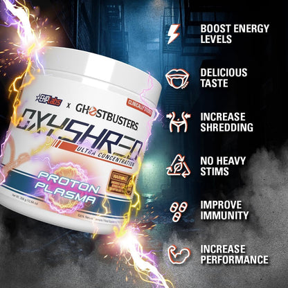 EHP Labs OxyShred Pre Workout Powder - Preworkout Powder with L Glutamine & Acetyl L Carnitine, Energy Boost Drink - Mango, 60 Servings Nirvana Guru