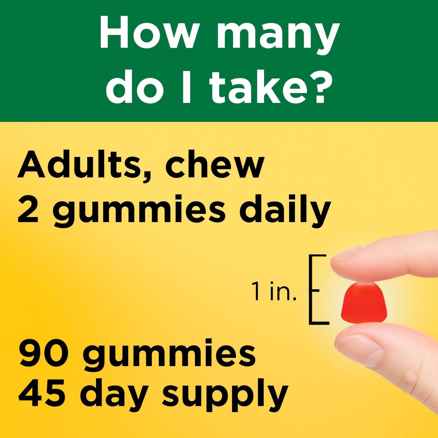 Nature Made Vitamin D3 2000 IU (50 mcg) per serving, Dietary Supplement for Bone, Teeth, Muscle and Immune Health Support, 90 Gummies, 45 Day Supply - Nirvana Guru