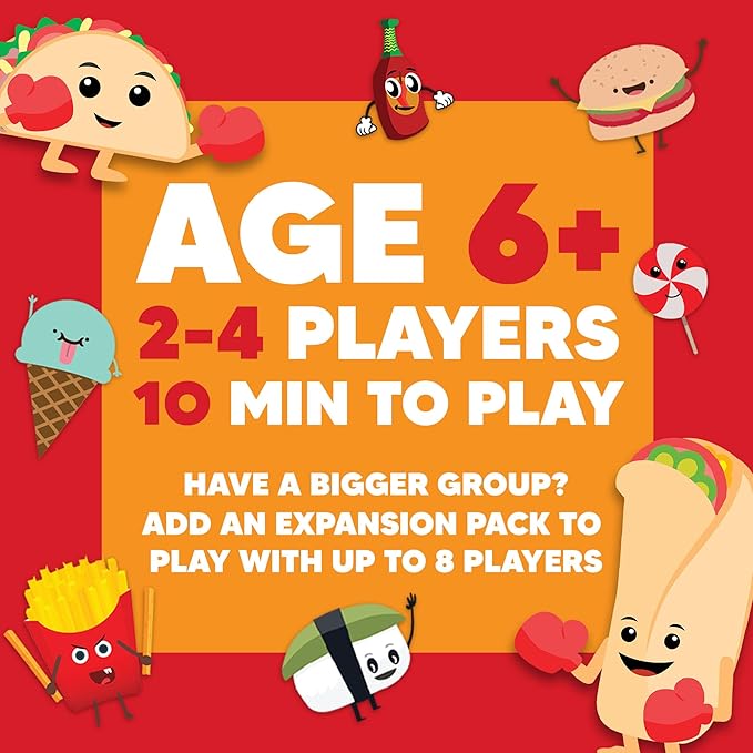 Taco vs Burrito - The Wildly Popular Surprisingly Strategic Card Game Created by a 7 Year Old - 5 Ways to Play - a Family-Friendly Party Game for Kids, Teens & Adults nirvanaguru