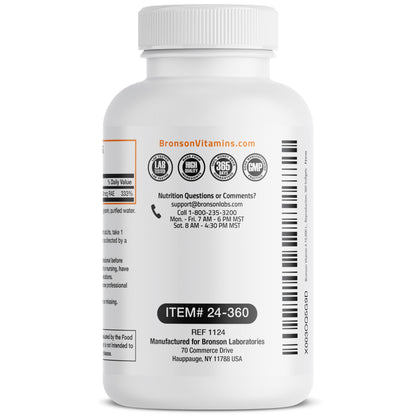 Bronson Vitamin A 10,000 IU Premium Non-GMO Formula Supports Healthy Vision & Immune System and Healthy Growth & Reproduction, 250 Softgels Nirvana Guru