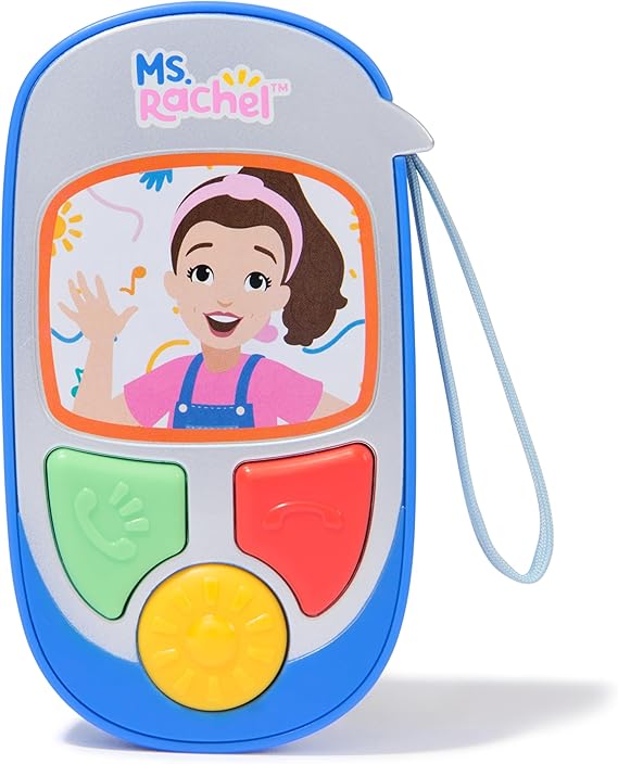 Ms. Rachel Official Electronic Talk with Me Learning Phone with Conversational Phrases, Educational Toys & Toddler Toys for Girls & Boys Ages 1-3+ nirvanaguru