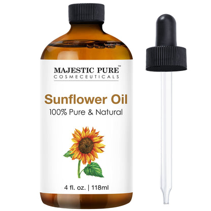 Majestic Pure Lavender Essential Oil with Glass Dropper | 100% Pure and Natural Lavender Oil | Premium Grade Essential Oils for Diffusers, Skin, Aromatherapy, Massage | 4 Fl Oz - Nirvana Guru