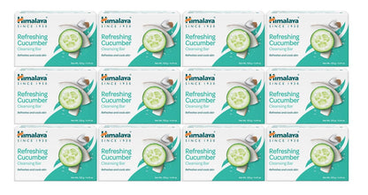 Himalaya Purifying Neem & Turmeric Cleansing Bar for Clean and Healthy Looking Skin, Free from Parabens, SLS and Phthalates, Gluten Free, Vegan, 125 g (4.41 oz), 6 Pack - Nirvana Guru