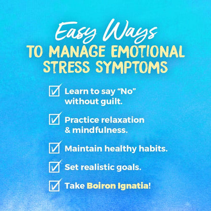 Boiron Ignatia Amara 30C Homeopathic Medicine for Relief from Emotional Stress, Hypersensitivity, Irritability, and Moodiness - 3 Count (240 Pellets) - Nirvana Guru