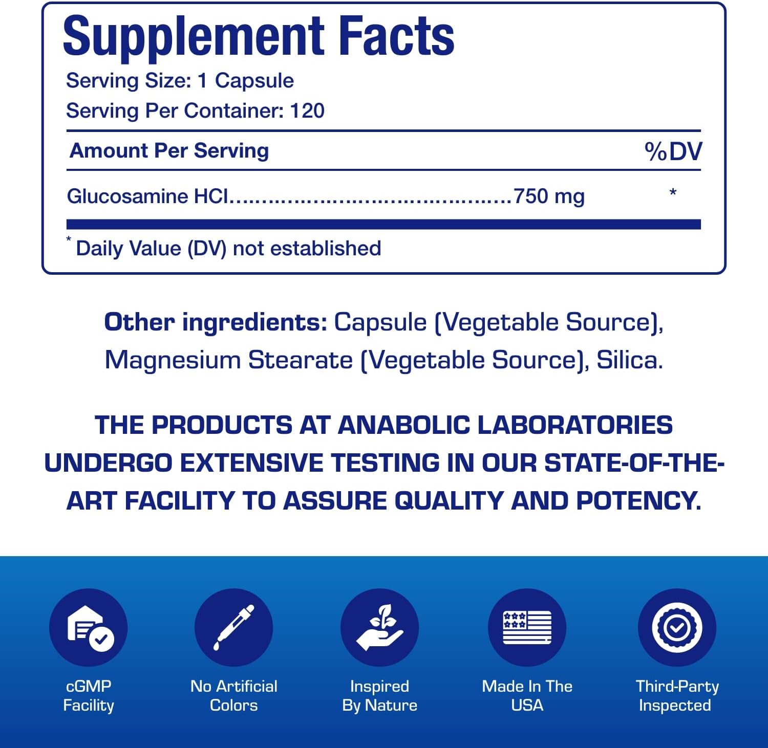 Vegan Glucosamine Joint Health Supplement - Soft Tissue Cartilage Tendon and Ligament Supplement for Enhanced Mobility Comfort & Flexibility - Non-GMO Shellfish Free & Made in The USA - 120 Servings Nirvana Guru