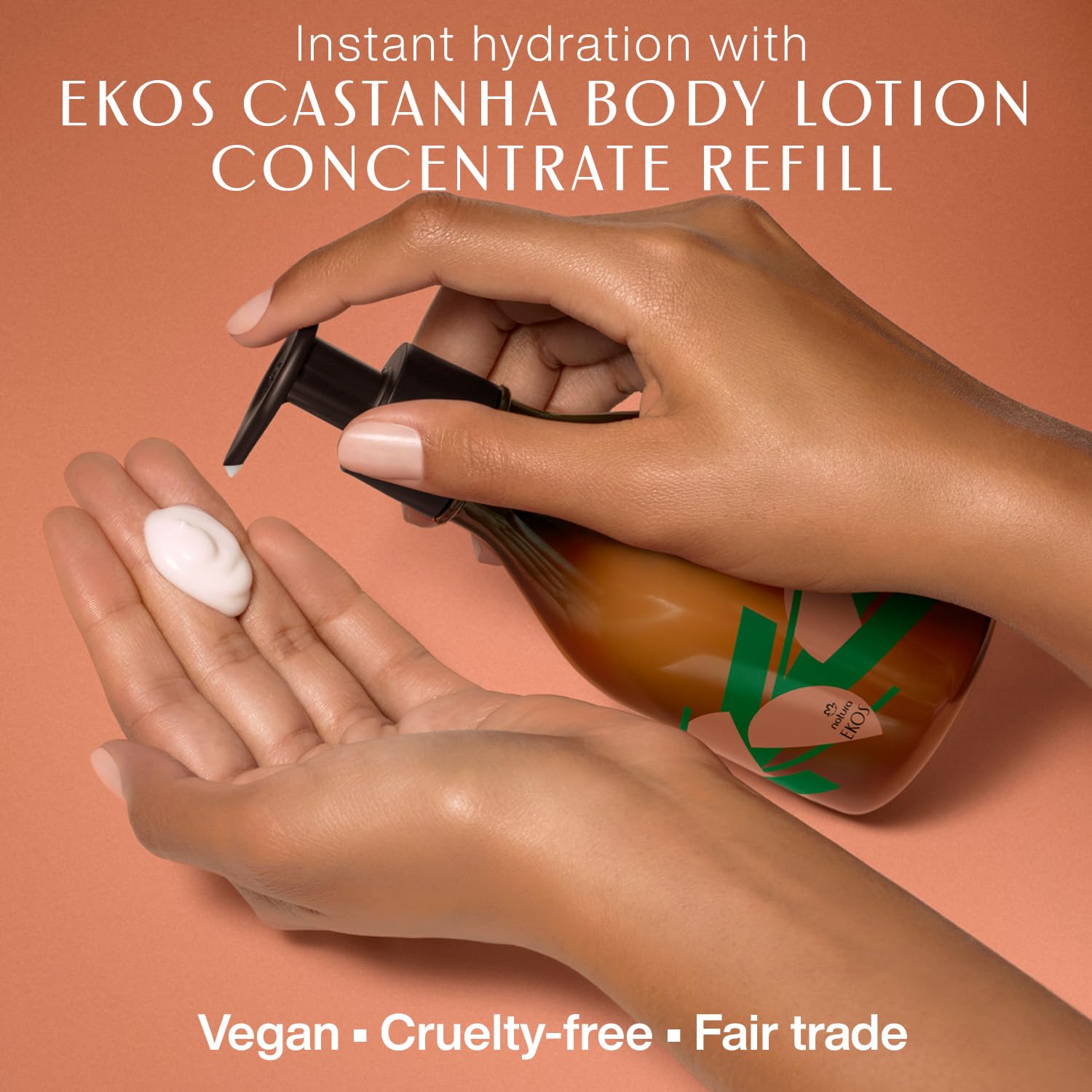 natura - Ekos Tukumã Replenishing Body Lotion - Vegan Skin Care - Moisturize & Improve Skin Texture - Boost Hyaluronic Acid - Brazilian Beauty Secrets - Self Care & Body Care - 13.5 fl oz (400ml) - Nirvana Guru