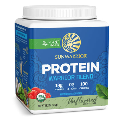 Organic Plant Based Protein Powder | Vegan Organic Protein Powder Vanilla Flavored with BCAA Amino Acids & Hemp Seed Pea Blend | Non-GMO Soy Dairy Filler & Gluten Free (Vanilla, 32 Servings) - Nirvana Guru
