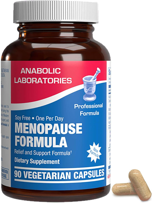 Phytoestrogen Menopause Supplement for Women - Clinical Formula with Dong Quai Vitex & Black Cohosh for Menopause Hot Flashes Night Sweats Mood Support & More - One Capsule Daily - 1 Month Supply Nirvana Guru