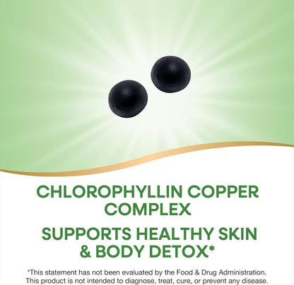 Nature’s Way Chlorofresh Chlorophyll Gummies, Supports Healthy Skin and Body Detox*, Internal Deodorant*, Orchard Fruit Flavored, 60 Gummies (Packaging May Vary) - Nirvana Guru
