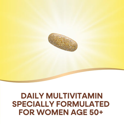 Nature’s Way Alive! Vitamins for Women 50 Plus, Complete Multivitamin, High Potency Formula, with Methylated B12, Gluten-Free, 60 Tablets Nirvana Guru
