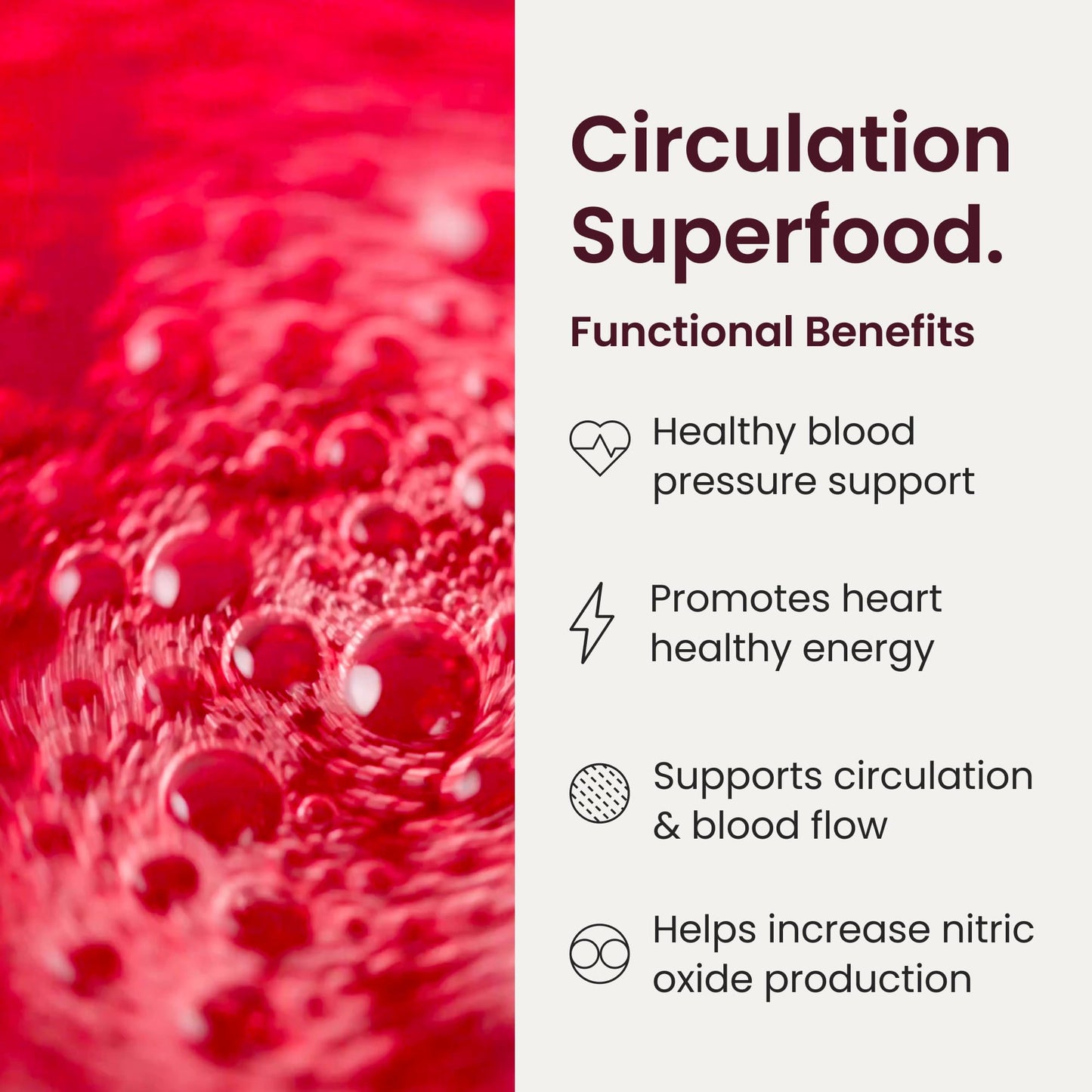 HumanN SuperBeets Beet Root Powder - Non-GMO Beetroot Superfood - Nitric Oxide Supplement for Heart Health, Circulation & Blood Pressure Support - Black Cherry, 30 Servings - Nirvana Guru