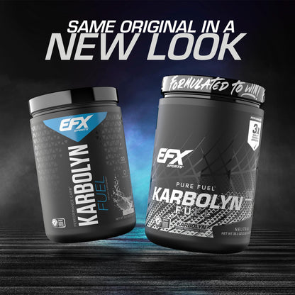EFX Sports Karbolyn Fuel | Fast-Absorbing Carbohydrate Powder | Carb Load, Sustained Energy, Quick Recovery | Stimulant Free | 39 Servings (Neutral) Nirvana Guru