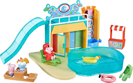 Peppa Pig Waterpark Playset with 2 Figures, Preschool Toys for 3+ Girls and Boys Nirvana Guru