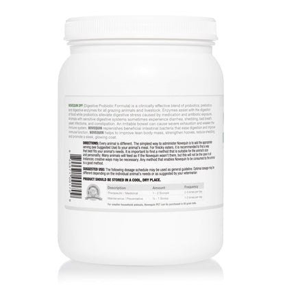 Arthur Andrew Medical, Novequin DPF, Digestive Probiotic Formula for Large Animals, Prebiotics, Probiotics, and Enzymes, Non-GMO, 1000 Grams Nirvana Guru