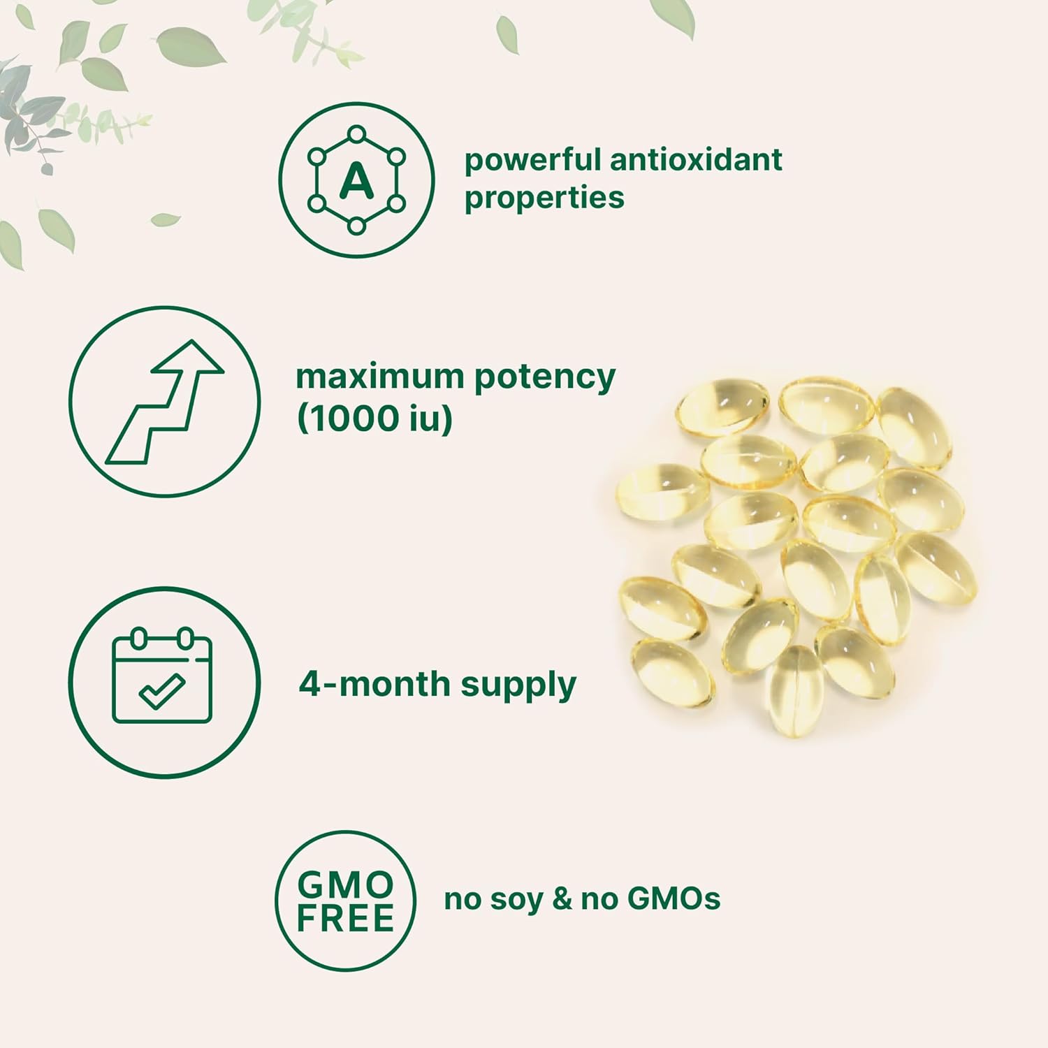Micro Ingredients Vitamin E 1000 IU, 240 Softgels | Pure Vitamin E Oil Pills | Antioxidant Supplements for Skin, Face, & Immune Health | Non-GMO, Gluten Free Nirvana Guru