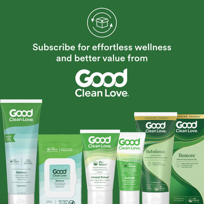 Good Clean Love Rehydrate Ultra Moisturizing Vaginal Gel with Hyaluronic Acid, pH-Balanced Vaginal Moisturizer, Water-Based Feminine Care, Long Lasting Relief from Dryness & Discomfort, 2 Oz Nirvana Guru