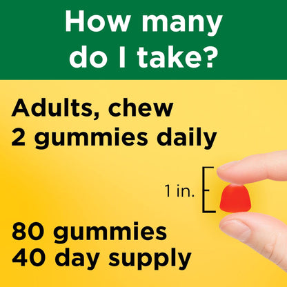 Nature Made Extra Strength Vitamin D3 5000 IU (125 mcg) per serving, Dietary Supplement for Bone, Teeth, Muscle and Immune Health Support, 150 Gummies, 75 Day Supply - Nirvana Guru