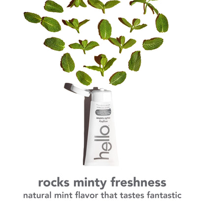 hello Mighty Multitasker Fluoride Toothpaste, 8-in-1 Toothpaste with Minty Flavor, Anticavity, Antigingivitis, Antisensitivity, Strengthens Enamel and Whitens, 2 Pack, 4.0 Oz Tubes Nirvana Guru