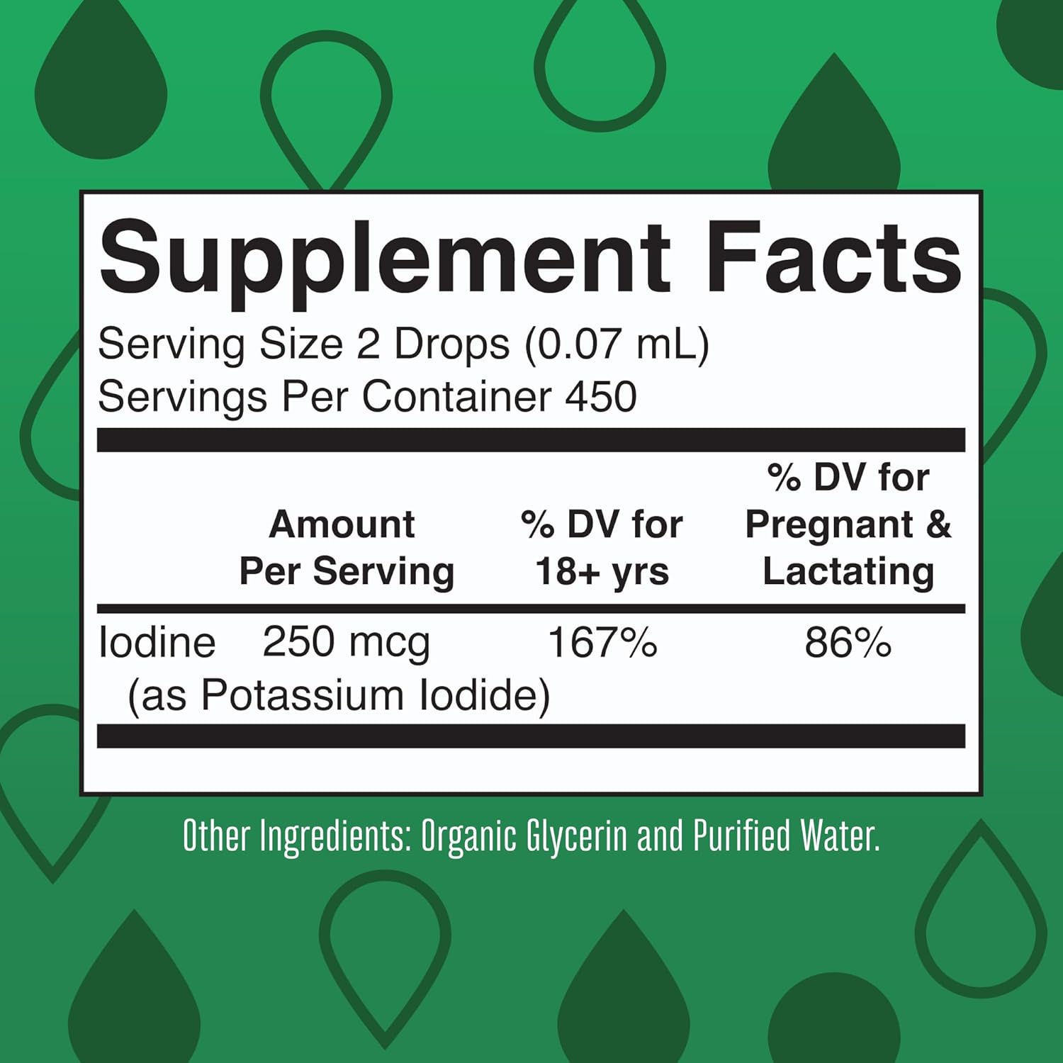 MaryRuth Organics Iodine Liquid Drops | Potassium Iodide | 1 Year Supply | 450 Servings | Thyroid Health | USDA Organic| Vegan | Non-GMO | Gluten Free | 1 Fl Oz - Nirvana Guru