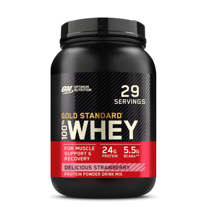 Optimum Nutrition Gold Standard 100% Whey Protein Powder, Double Rich Chocolate, 2 Pound (Packaging May Vary) - Nirvana Guru