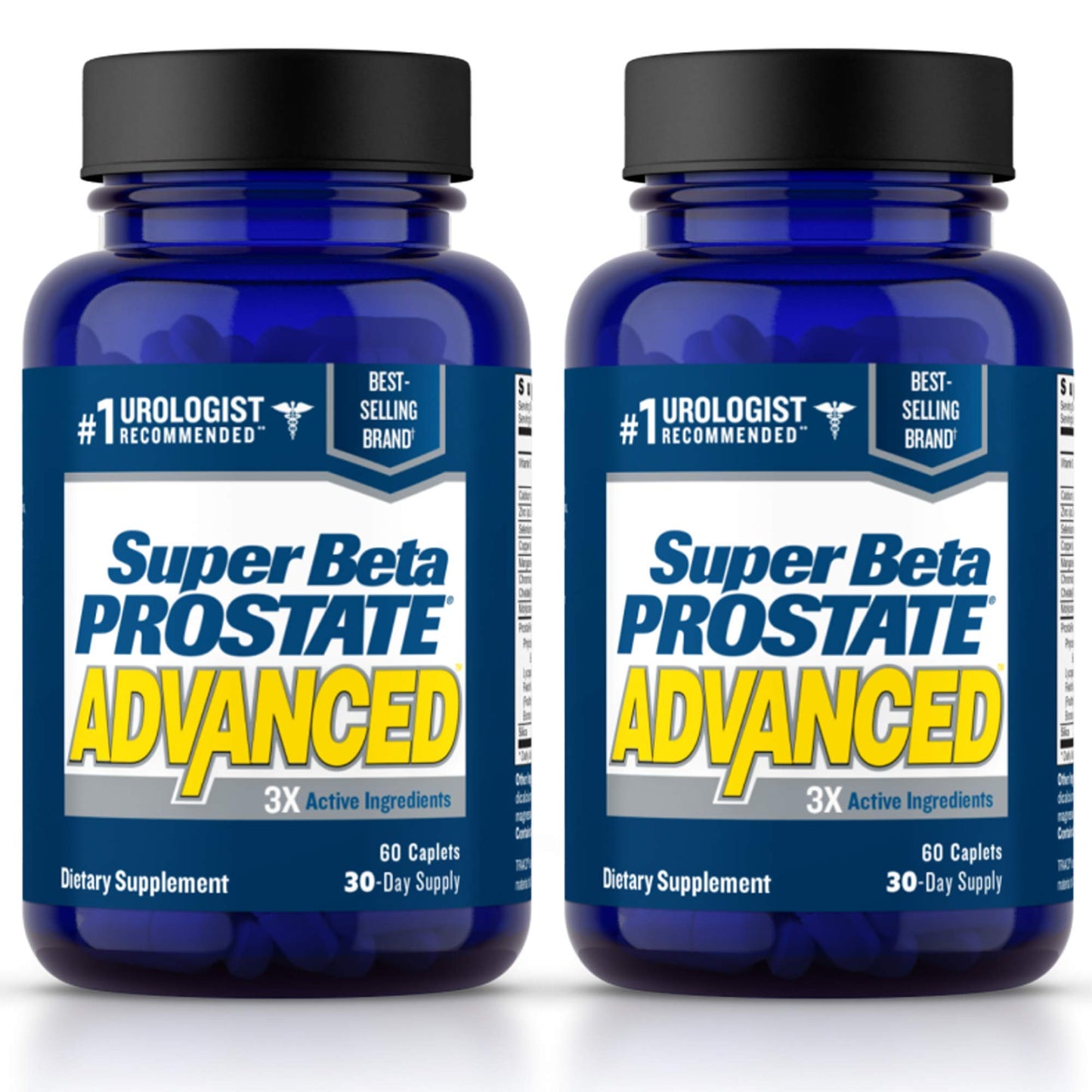 Advanced Prostate Supplement for Men – Reduce Bathroom Trips, Promote Sleep, Support Urinary Health & Bladder Emptying. Beta Sitosterol not Saw Palmetto. (60 Caplets, 1-Bottle) Nirvana Guru