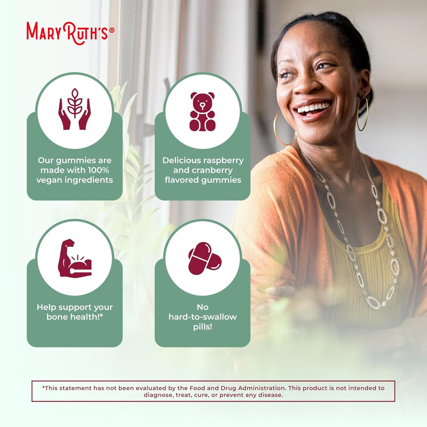 MaryRuth Organics Multivitamin for Women 14 | Women's Multivitamin Gummies for Immune Support| Skin Health | Sugar Free | Vegan | Non-GMO | 60 Count - Nirvana Guru