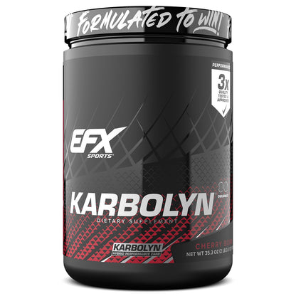EFX Sports Karbolyn Fuel | Fast-Absorbing Carbohydrate Powder | Carb Load, Sustained Energy, Quick Recovery | Stimulant Free | 39 Servings (Neutral) Nirvana Guru