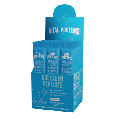 Vital Proteins Collagen Peptides Powder - Supports Hair, Nail, Skin, Bone & Joint Health, Unflavored, Collagen Protein 9.33 OZ - Nirvana Guru