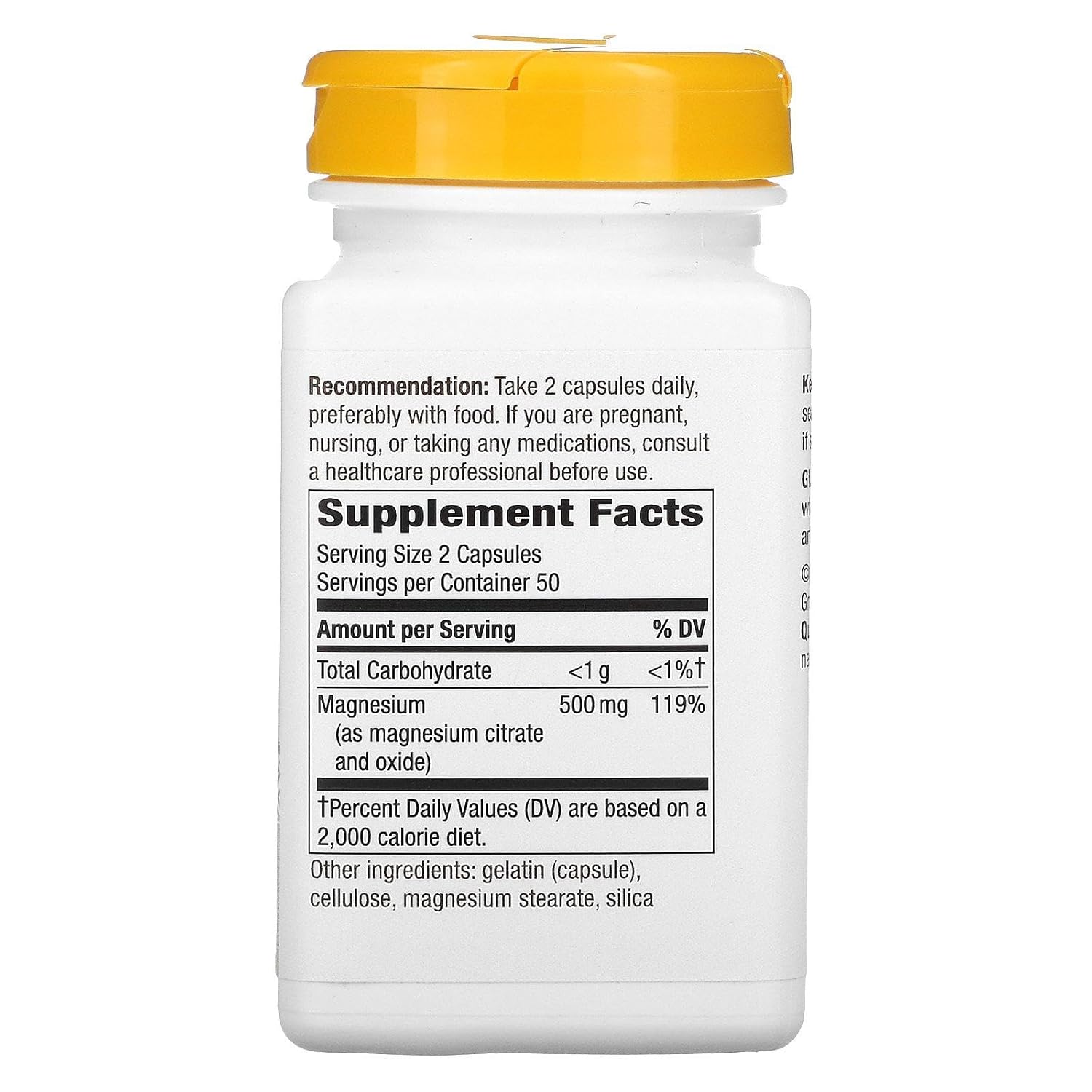 Natures Way Magnesium Complex, 100 ct - Nirvana Guru