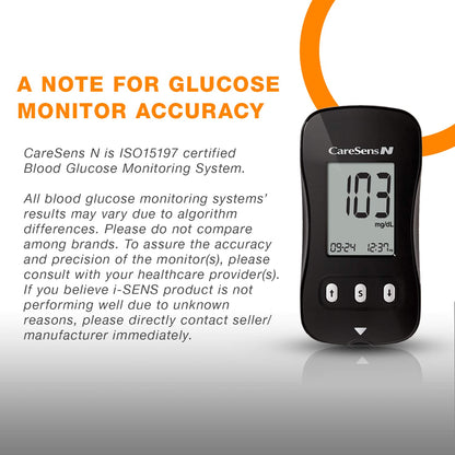 CareSens N Blood Glucose Test Strips (50 ct) - Only for CareSens N Family Meter Kits… Nirvana Guru