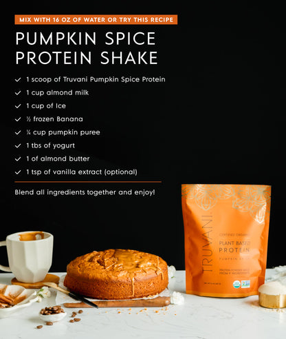 Truvani Vegan Protein Powder | Vanilla | 20g Organic Plant Based Protein | 18 Servings | Keto | Gluten & Dairy Free | Low Carb | No Added Sugar
