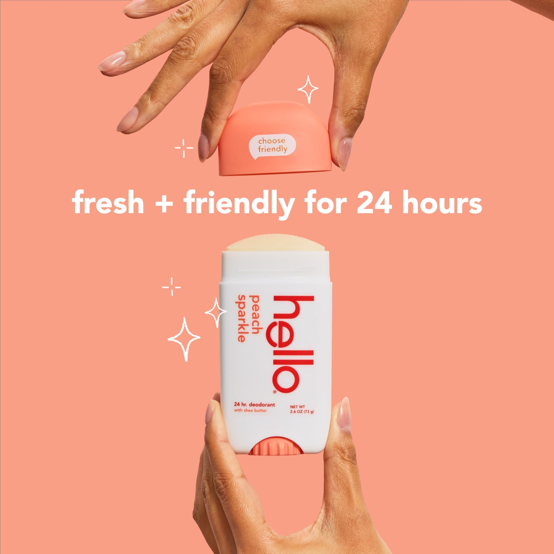 hello Sweet Coconut Deodorant With Shea Butter for Women + Men, Aluminum Free, Baking Soda Free, Parabens Free, 24 Hour Odor Protection, 2.6 Ounce, 2 Pack Nirvana Guru