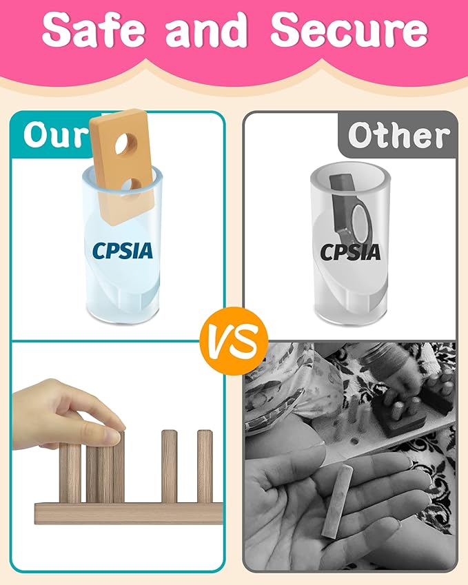 Montessori Toys for 1 2 Year Old Girl and Boy Birthday Gifts, Shape Sorter Wooden Toys for Toddlers Age 1-3 2-4, Learning Educational Sensory Stacking Toddler Puzzles nirvanaguru