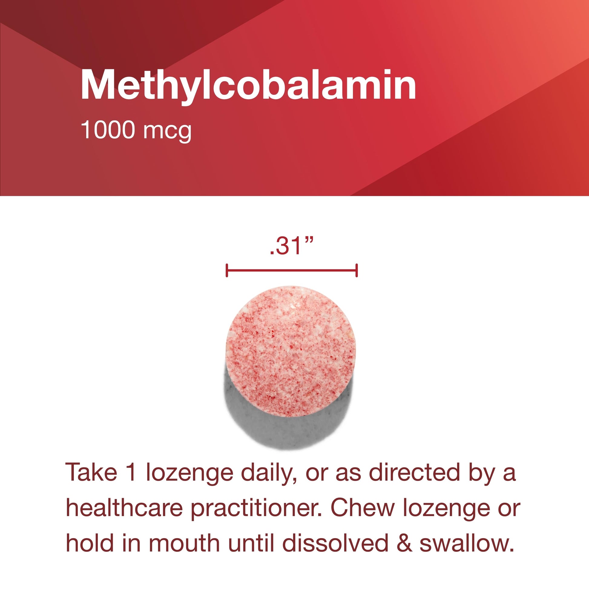 Protocol Methyl B12 5,000mcg - Vitamin B12 for Homocysteine Metabolism* - Supports Brain Health & Healthy Nervous System* - Kosher, Halal & Vegan - 60 Lozenges Nirvana Guru