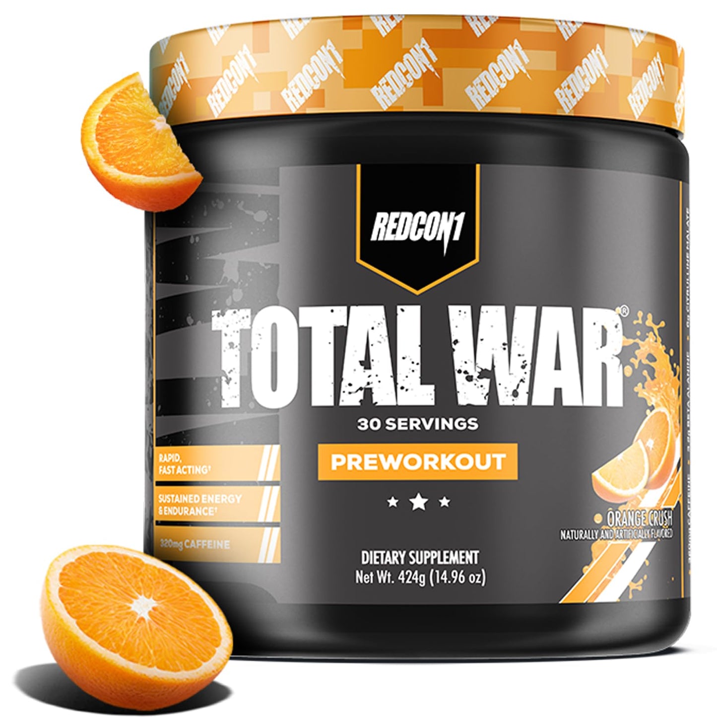 REDCON1 Total War Pre Workout Powder, Blue Lemonade - Beta Alanine + Citrulline Malate Keto Friendly Preworkout for Men & Women with 320mg of Caffeine - Fast Acting (30 Servings) Nirvana Guru