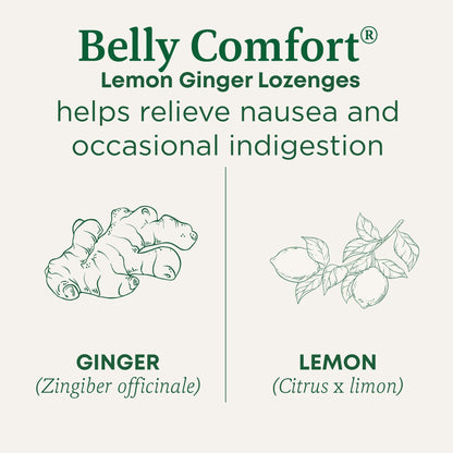 Traditional Medicinals Lozenges, Organic Morning Ease Lemon Ginger, Relieves Nausea & Morning Sickness Associated w/Normal Pregnancy, 30 Individually Wrapped Lozenges - Nirvana Guru