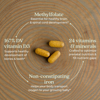 New Chapter Advanced Perfect Prenatal Vitamins, 270ct, Made with Organic, Non-GMO Ingredients for Healthy Baby & Mom - Folate (Methylfolate), Whole-Food Fermented Iron, Vitamin D3 + Ginger Nirvana Guru