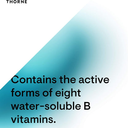 THORNE B-Complex #12 - Vitamin B Complex with Active B12 and Folate - 60 Capsules - Nirvana Guru