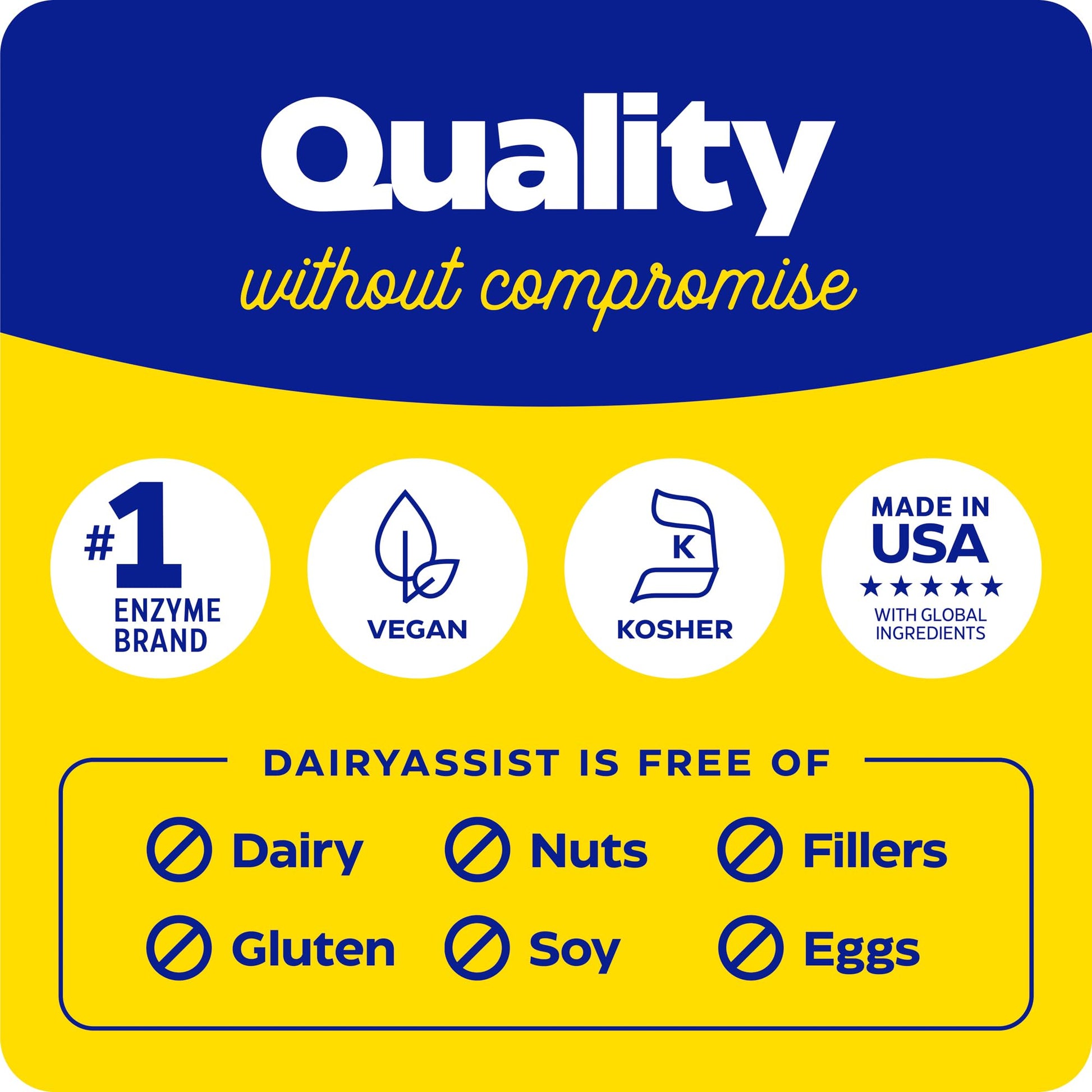 Enzymedica, DairyAssist, Digestive Enzymes for Complete Dairy Digestion & Lactose Intolerance, 30 Count - Nirvana Guru