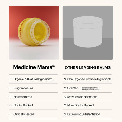 VMAGIC by Medicine Mama Organic Vulva Balm – Intimate Skin Care, Menopause Support – Relieves Feminine Dryness, Itching & Irritation – Hormone Free, Vaginal Moisturizer for Women – 2 oz Nirvana Guru