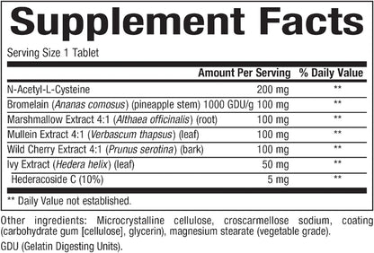 Natural Factors Lung, Bronchial & Sinus Health, Natural Supplement for Respiratory Health and Easy Breathing, 90 Tablets - Nirvana Guru