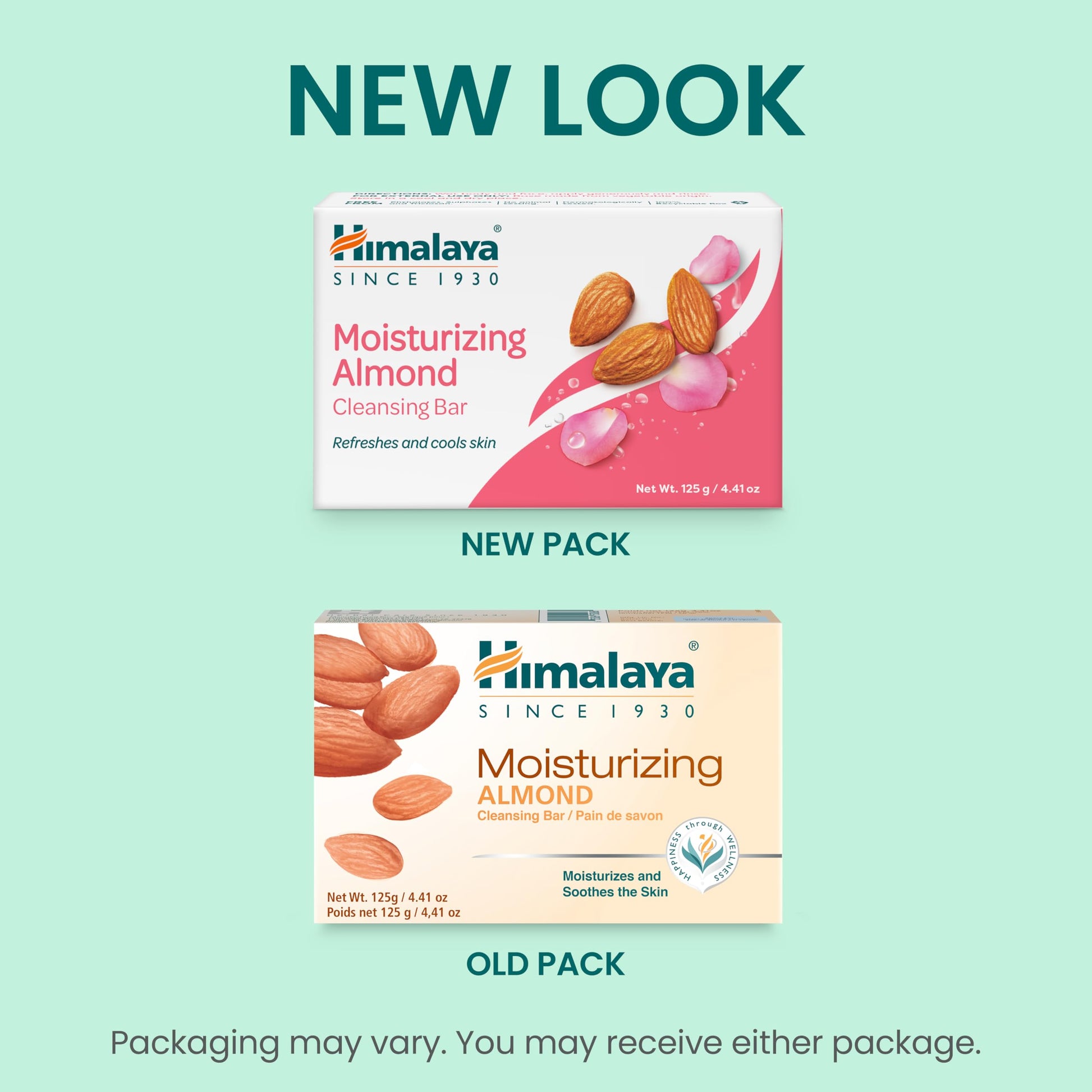 Himalaya Purifying Neem & Turmeric Cleansing Bar for Clean and Healthy Looking Skin, Free from Parabens, SLS and Phthalates, Gluten Free, Vegan, 125 g (4.41 oz), 6 Pack - Nirvana Guru