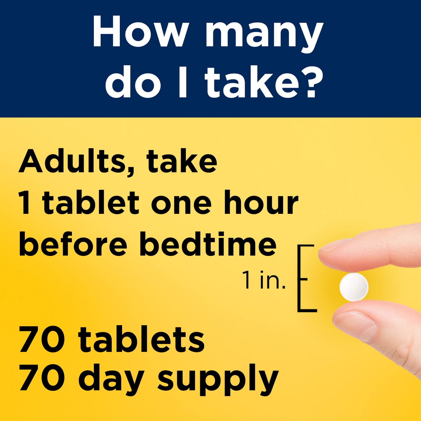 Nature Made Melatonin 10mg Maximum Strength Tablets, 100% Drug Free Sleep Aid for Adults, Melatonin for Adults, 70 Count, 70 Day Supply - Nirvana Guru
