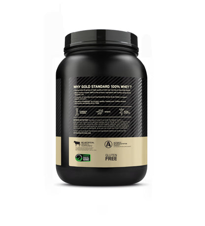 Optimum Nutrition Gold Standard 100% Whey Protein Powder, Double Rich Chocolate, 2 Pound (Packaging May Vary) - Nirvana Guru