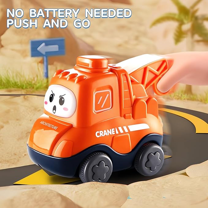 Big Cartoon Truck Car Toys for 1 Year Old Boy with Playmat/Storage Bag|Baby and Toddler Toys 12-18 Months & Age 1-2|1st Birthday Gift for 1 2 Year Old Boy nirvanaguru