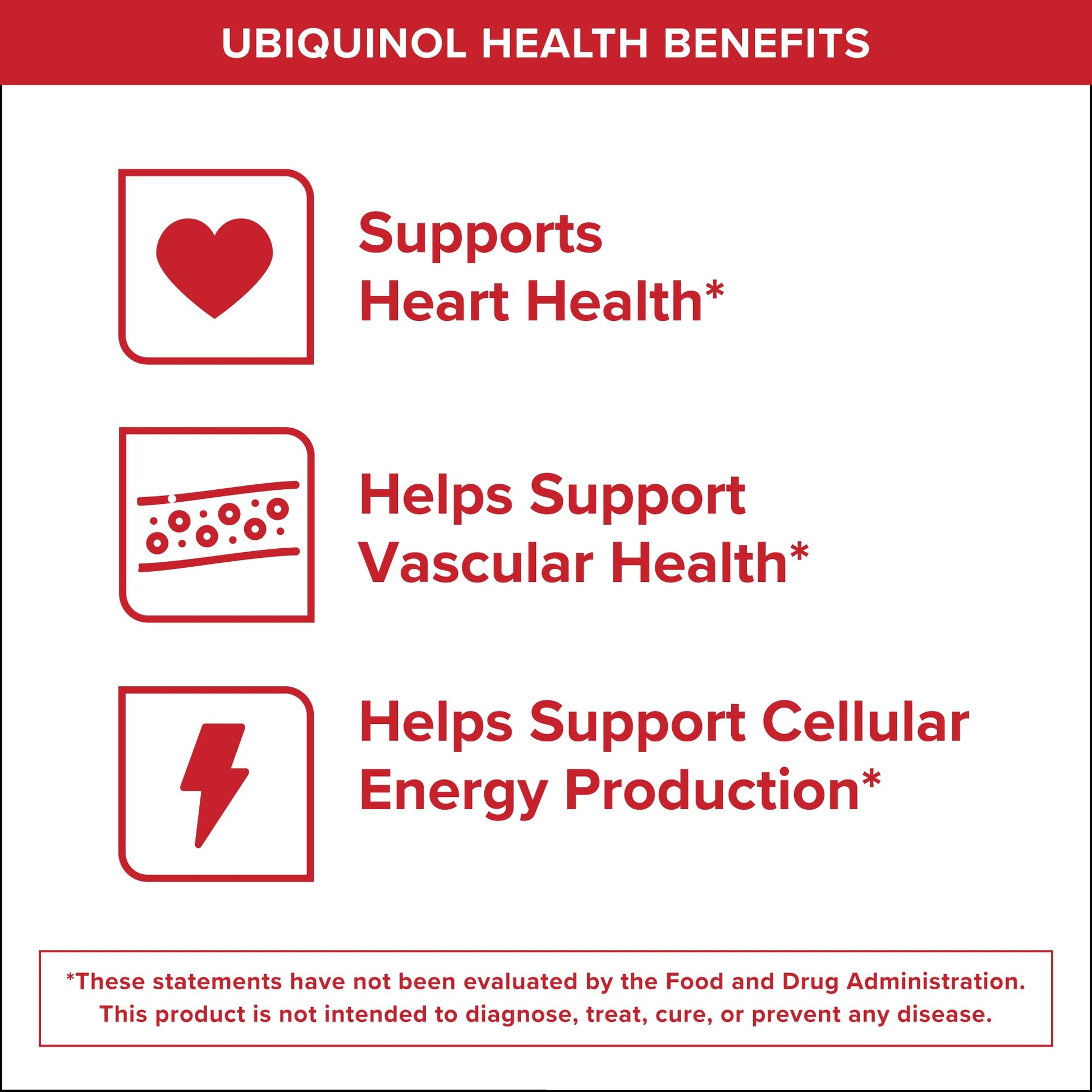 Qunol Mega Ubiquinol 100mg CoQ10, Superior Absorption, Patented Water and Fat Soluble Natural Supplement Form of Coenzyme Q10, Antioxidant for Heart Health, 100 Count Softgels Nirvana Guru