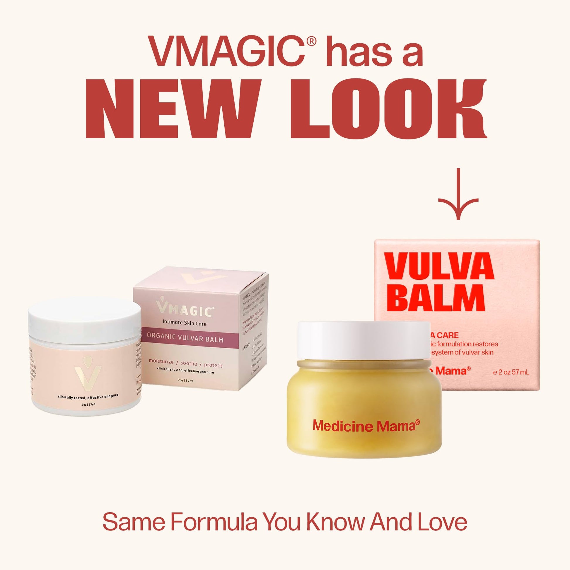 VMAGIC by Medicine Mama Organic Vulva Balm – Intimate Skin Care, Menopause Support – Relieves Feminine Dryness, Itching & Irritation – Hormone Free, Vaginal Moisturizer for Women – 2 oz Nirvana Guru