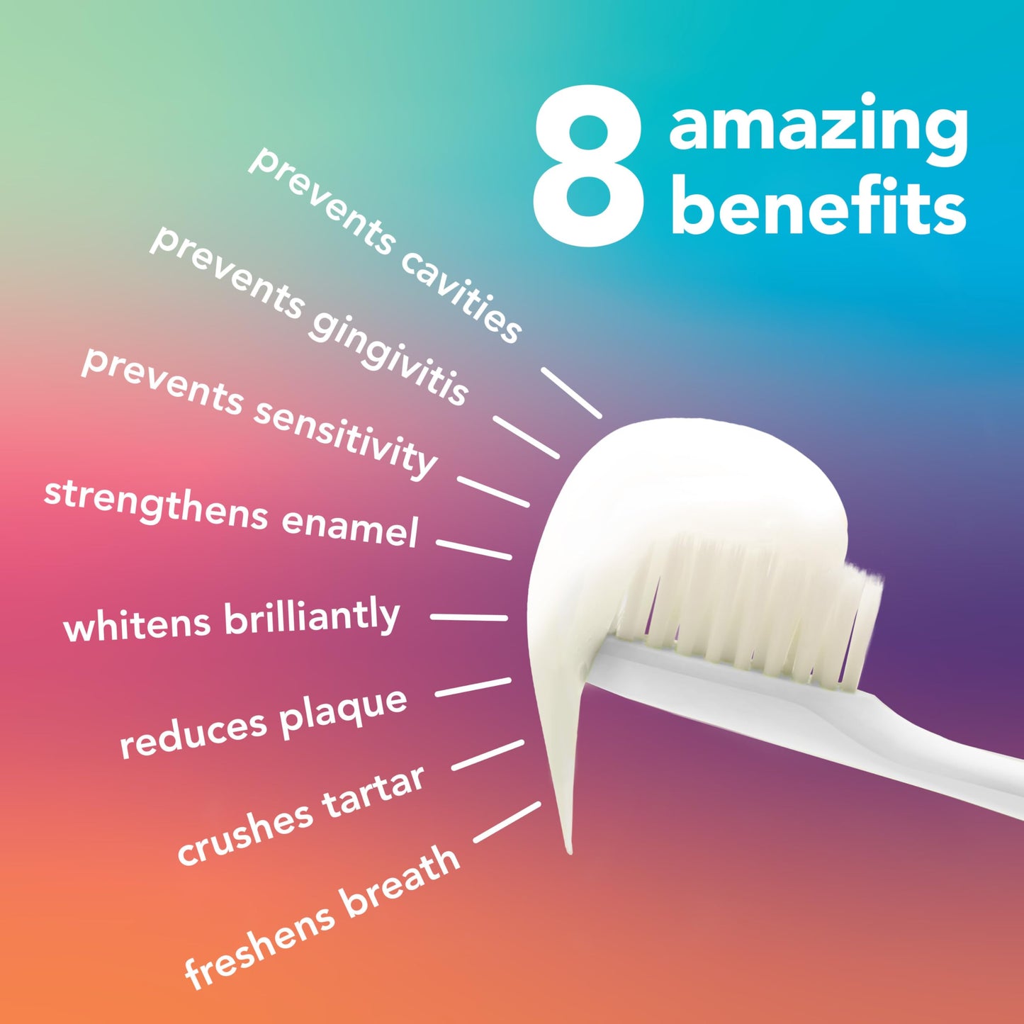 hello Mighty Multitasker Fluoride Toothpaste, 8-in-1 Toothpaste with Minty Flavor, Anticavity, Antigingivitis, Antisensitivity, Strengthens Enamel and Whitens, 2 Pack, 4.0 Oz Tubes Nirvana Guru